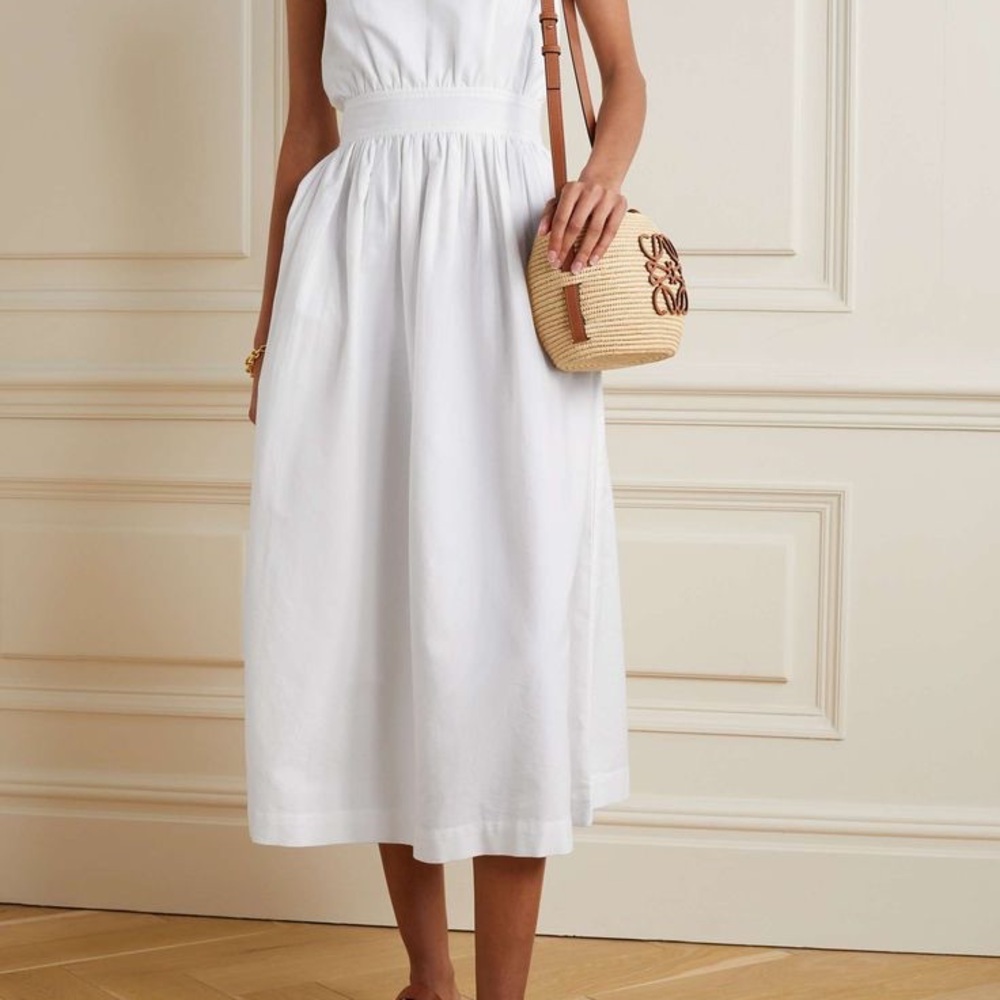 Suzi Kondi White Midi Dress